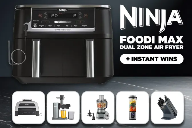 Win A Ninja Foodie Max Air Fryer + Instant Wins!