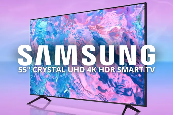 Win A 55” Samsung 4K Smart TV!