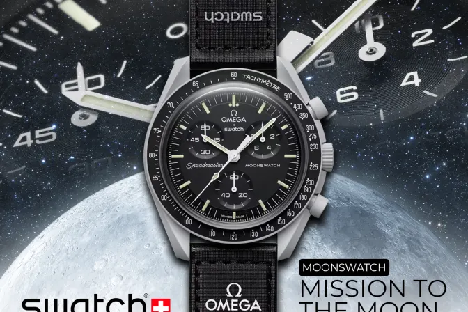 Win A Swatch X Mission to the Moon Watch!