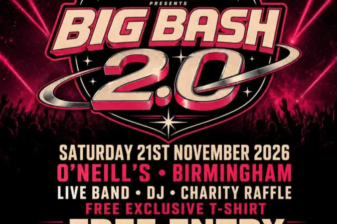 Big Bash 2.0 - Free Event (£20 Refundable Deposit)