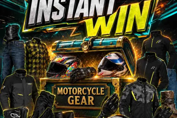 Motorcycle Gear Instant Win