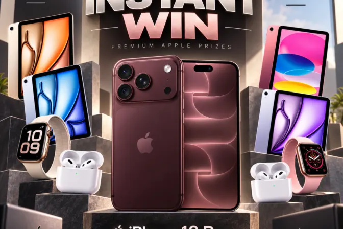 New Apple iPhone 18 Pro Instant Win