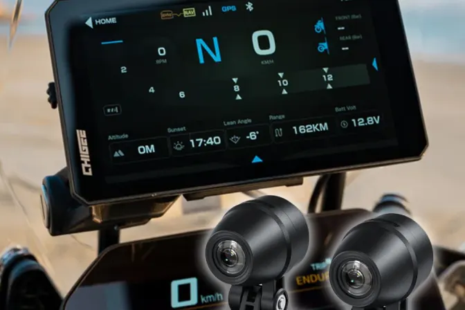 Chigee AI0-6 Lte Smart Riding System with Cameras