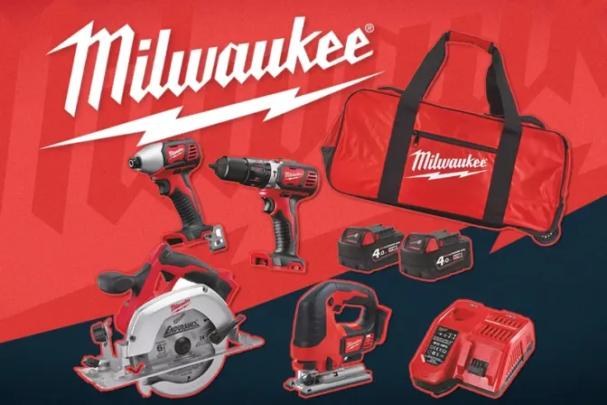 Win Milwaukee Power Tool Bundle
