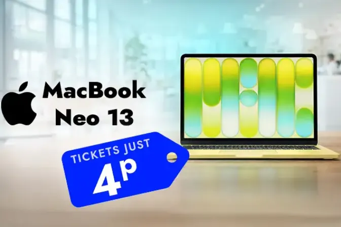 Win A New Apple Macbook Neo 13"