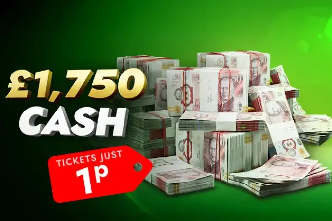 Win £1,750 Tax-Free Cash!
