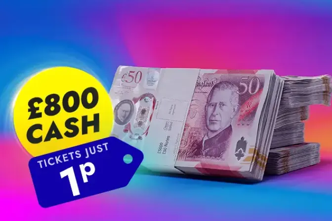 £800 Tax Free Cash for Just 1p!