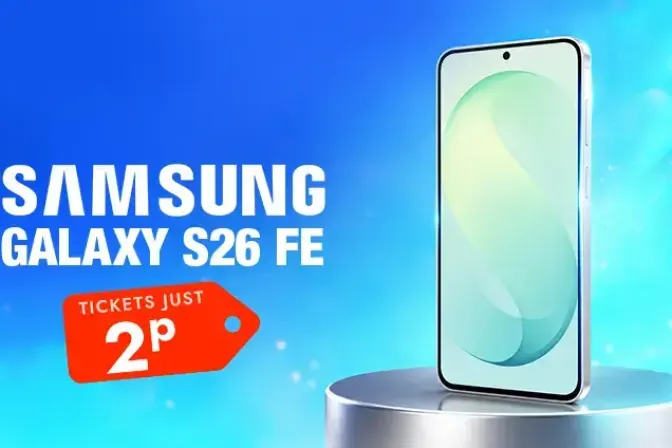Win A Samsung Galaxy S26 Fe