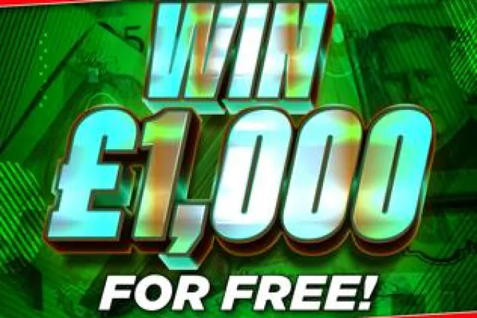 Win £1,000 Tax Free Cash