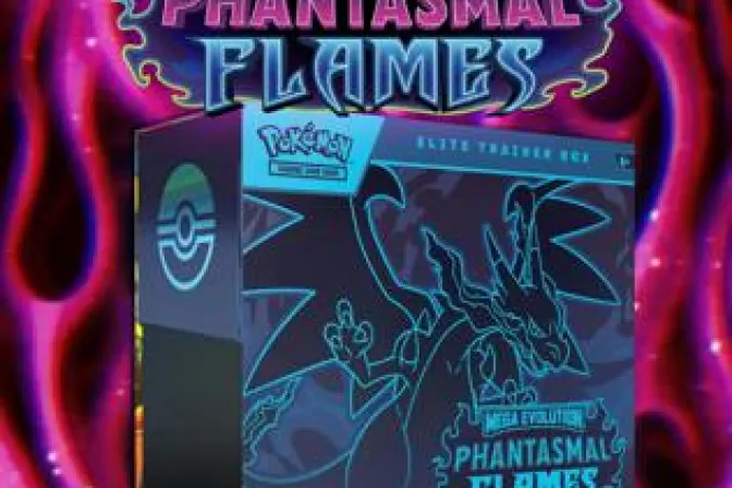 Win This Pokémon Phantasmal Flames Elite Trainer Box!
