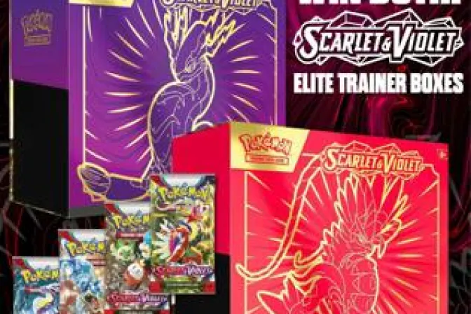 Win This Pokemon Scarlet & Violet Elite Trainer Bundle!
