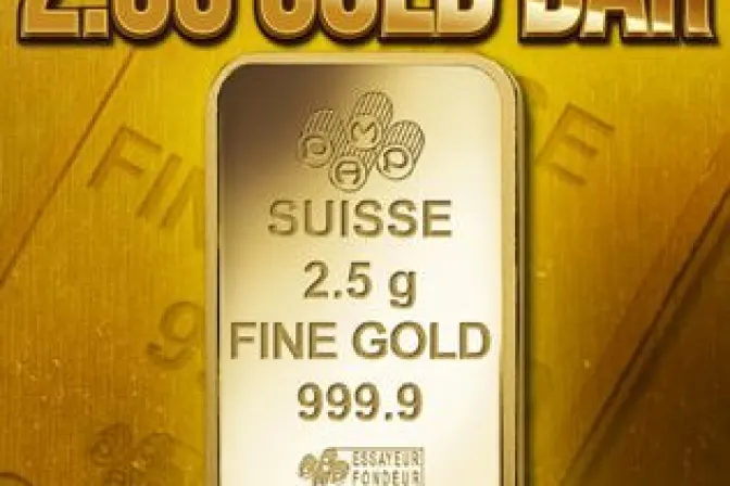 Win This 2.5G Gold Bar!