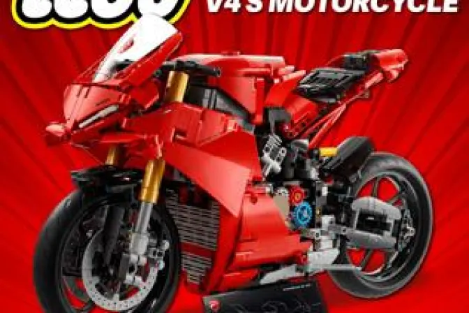 Win This Lego Ducati Panigale V4 S!
