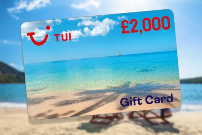 Win This £2,000 Tui Voucher