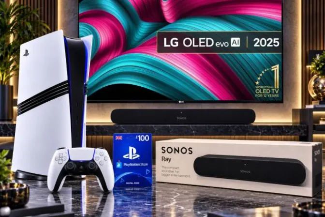 Win This Ultimate Home Gaming Playstation 5 Pro Bundle