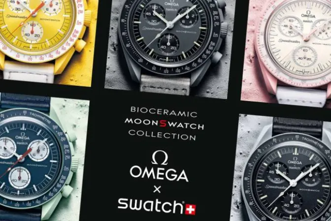 Win This 2 X Swatch Omega Moonswatch