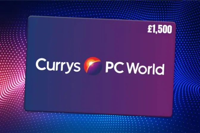Win This £1,500 Currys Pc World Voucher