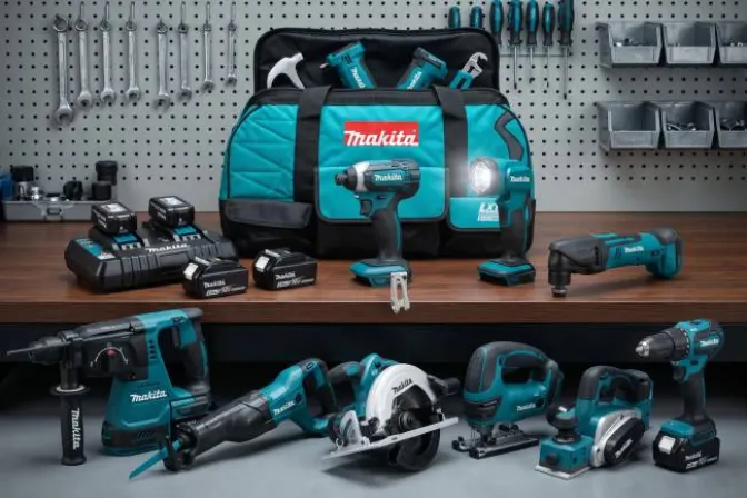 Win This Makita DLX6068PT92 18V Lxt 9 Piece Kit with 5x 5.0Ah Batteries