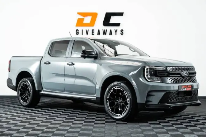 Win This Ford Ranger Msrt & £3,000