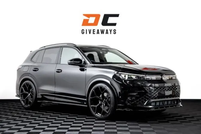 Win This Volkswagen Tiguan R-Line & £5,000