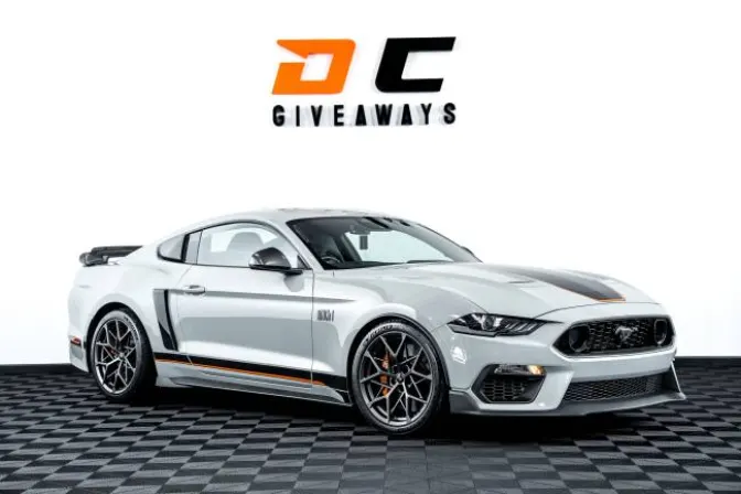 Win This Mach 1 Ford Mustang & £3,000