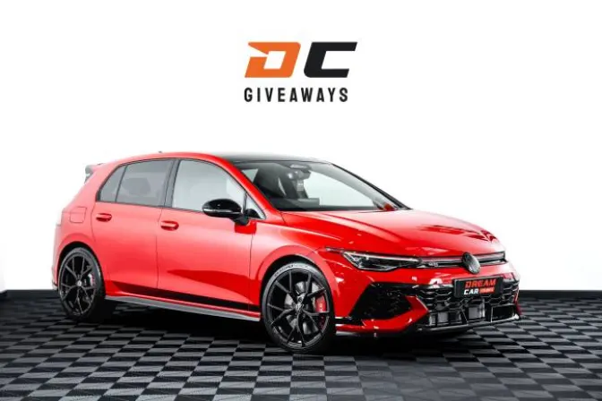 Win This Volkswagen Golf GTI 50 Edition & £2,000