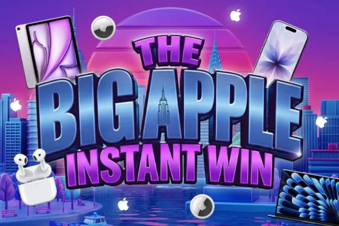 The Big Apple Instant Win - 60,000 Instant Prizes
