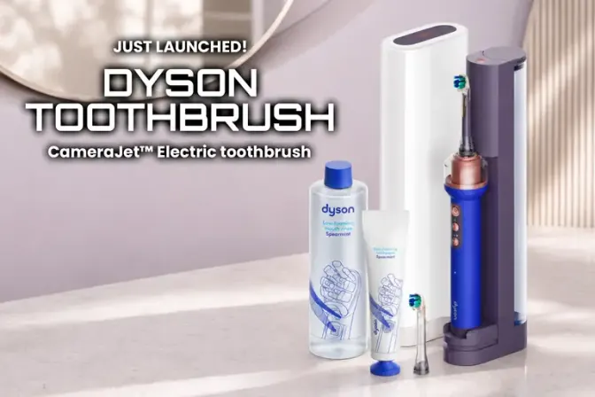 Dyson Camera Jet Electric Toothbrush - Choice of Colour