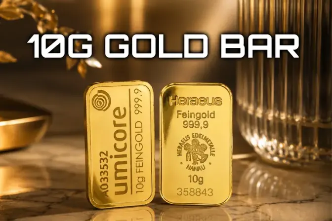 10g Solid Gold Bullion Bar
