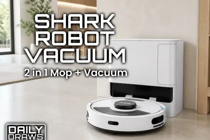 Shark Robot Vacuum + Mop 2 in 1 Self Emptying Automated Cleaning
