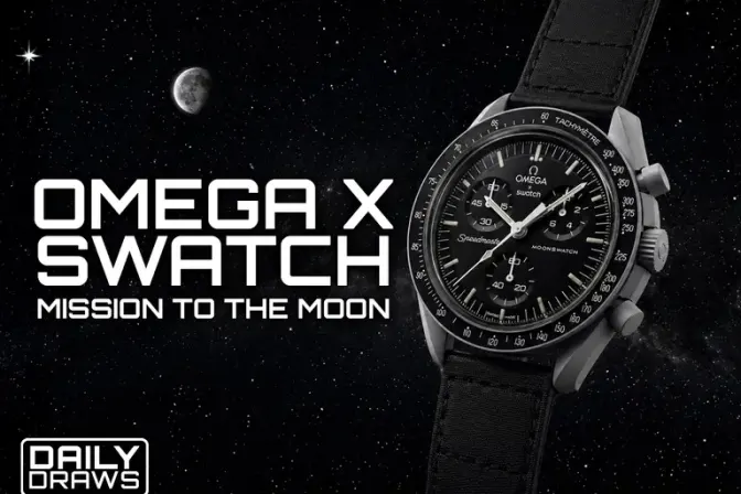 Swatch X Omega Moonswatch Collection: Mission to the Moon