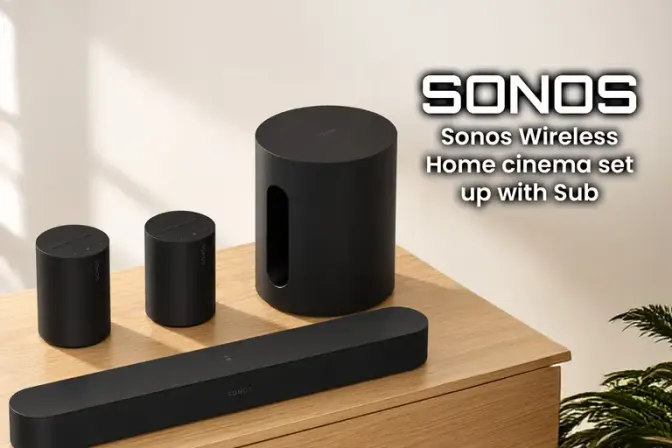 Sonos Wireless Home Cinema Surround System with Sub