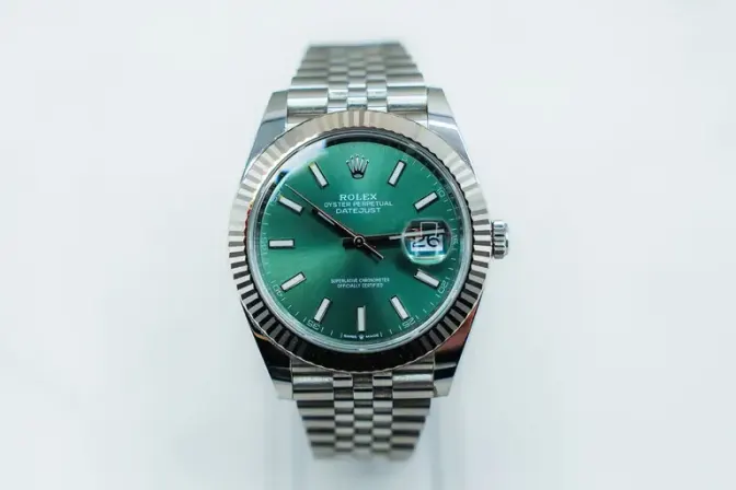2022 Rolex Datejust 41 Mint Green or Take £8,000 Cash Alternative Tax Free