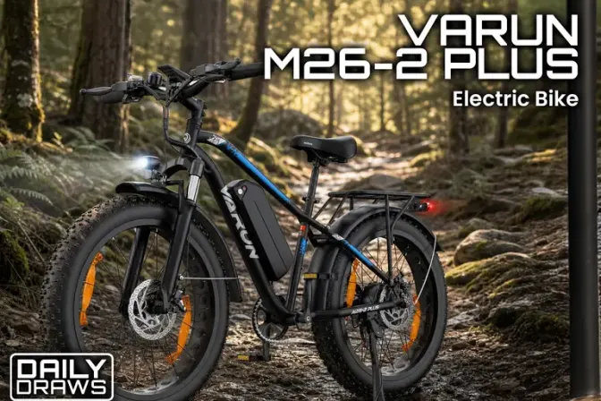 Varun M26-2 Plus Electric Bike - 150km of Go-Anywhere Freedom