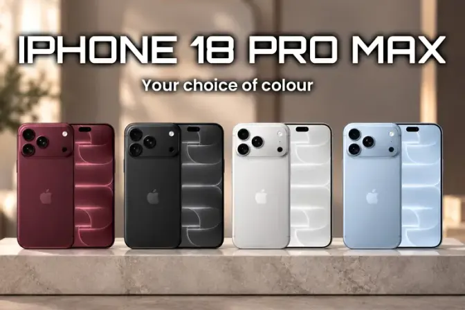 Apple iPhone 18 Pro Max 256gb Storage - Choice of Colour - Latest Model