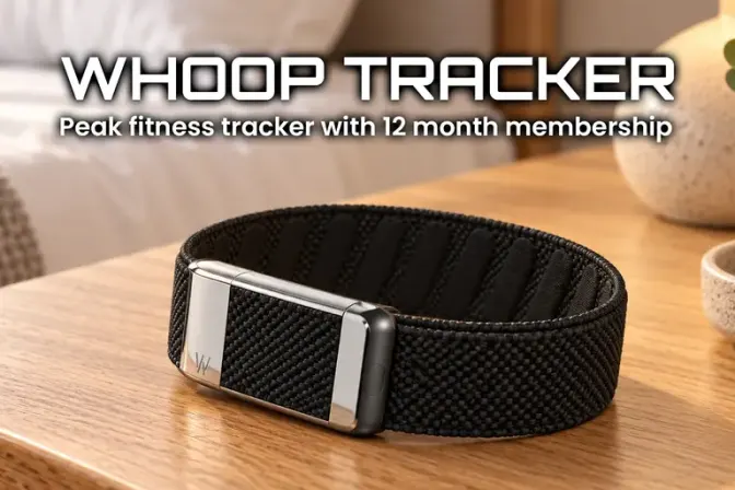 Whoop! Peak Fitness Tracker Inc 12 Months Membership