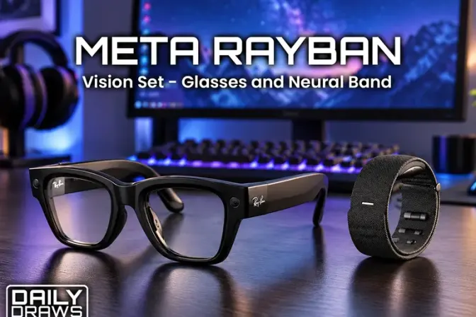 Ray Ban Meta Display with Neural Band