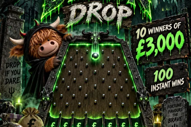 Demon Drop - £60,000 in Prizes to Be Won