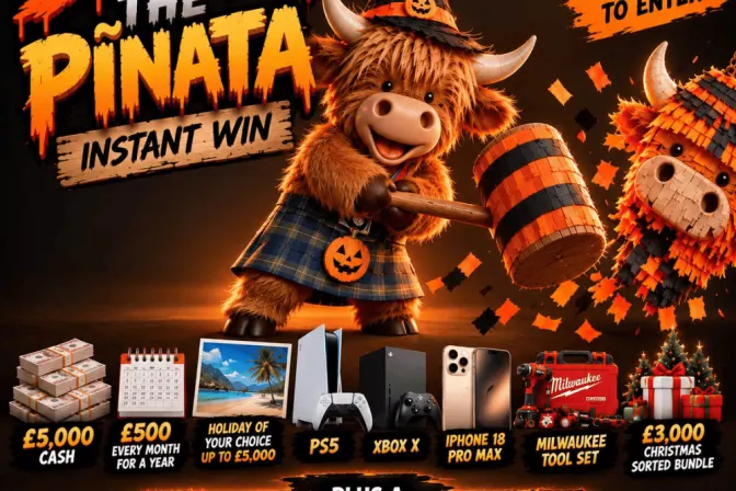 £50,000 Piñata Prize Paradise