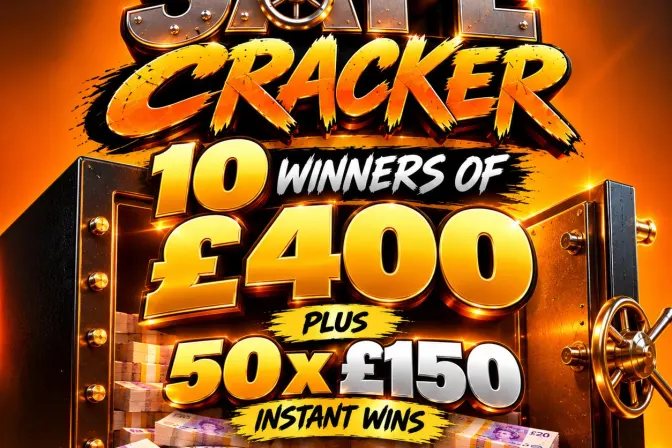 Safe Cracker - £11,500 in Prizes to Be Won