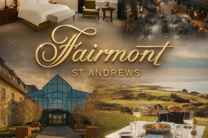 The Perfect Break - 5* Fairmont St Andrews Overnight Stay with Breakfast & Spa Access for Two