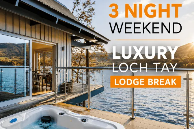 Win A Luxury 3 Night Weekend Loch Tay Lodge Break