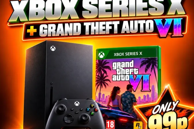 Win an Xbox Series X + Grand Theft Auto Vi!