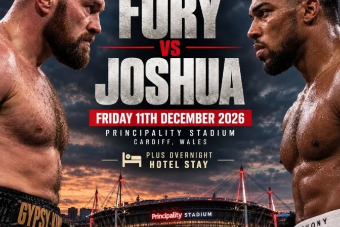 Anthony Joshua V Tyson Fury - Principality Stadium Cardiff