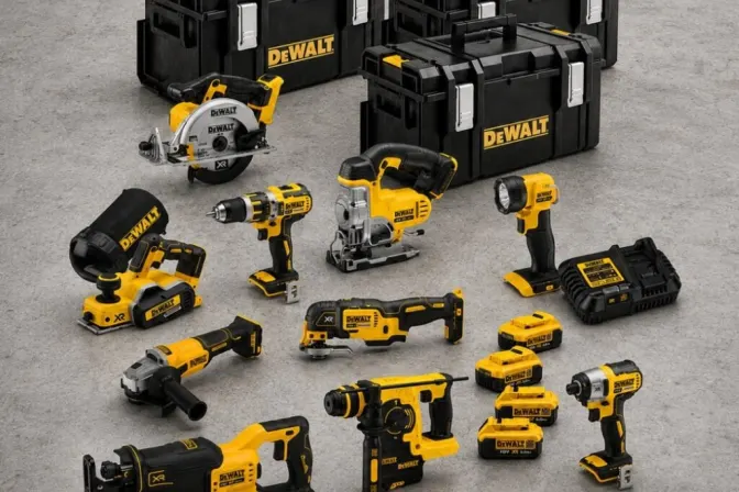 Dewalt XR 18V 10 Piece Cordless Power Tool Kit