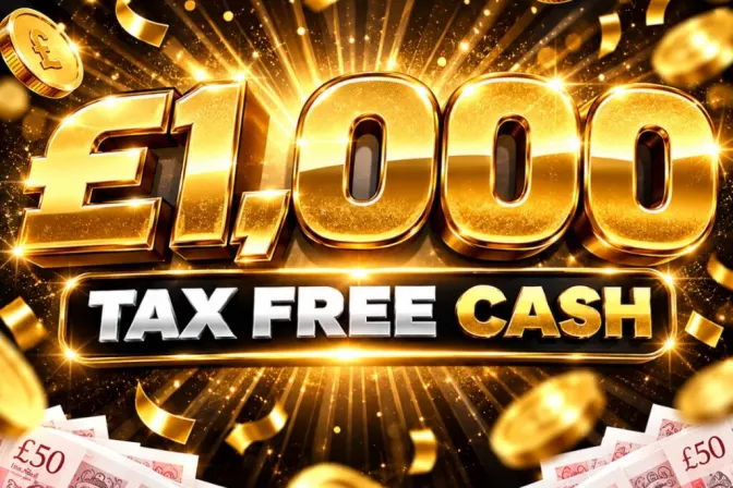 £1,000 Tax Free Cash