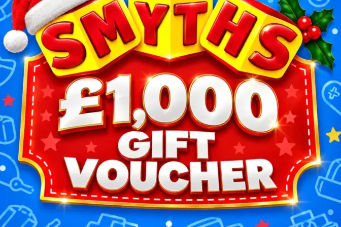 £1,000 Smyths Toys Voucher