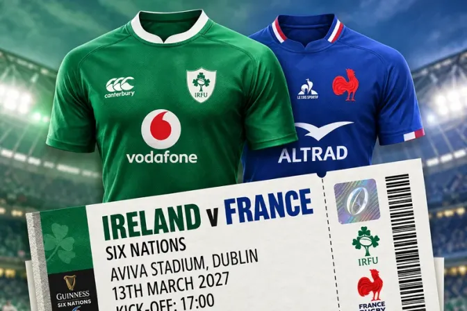 Ireland V France 6 Nations Rugby