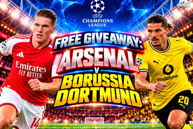 Arsenal V Borussia Dortmund Champions League