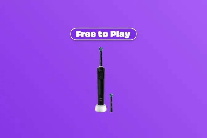 Win an Oral B Electric Toothbrush - Free